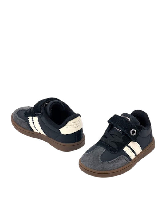 Παιδικά Sneakers με Σκρατς Μαύρα