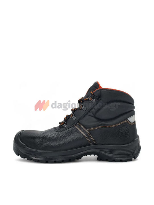 To Work For Maia Waterproof Boots Safety Black S3 with Certification P, HRO, SRC,WR