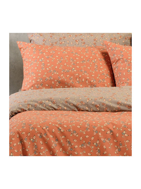 Melinen Sheet Sets Double 205x270cm. Cesare Apricot 4pcs