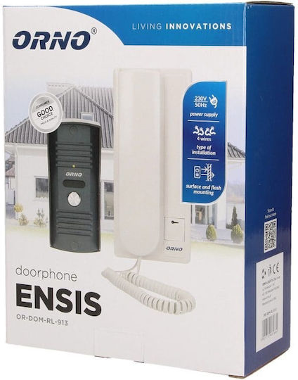 Redled Redled Wireless Home Intercom Set White