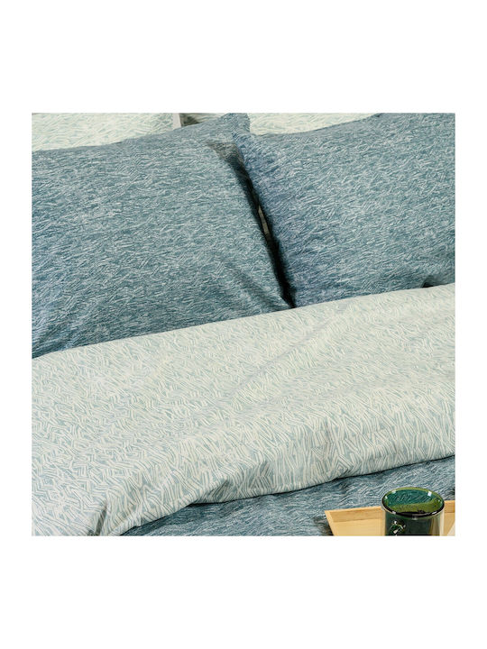 Melinen Сет Чаршафи 235x270см. Rafaelo Петрол 4бр