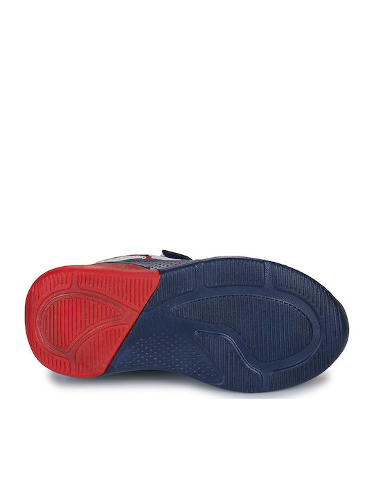 Kids Sneakers with Scratch & Lights Blue