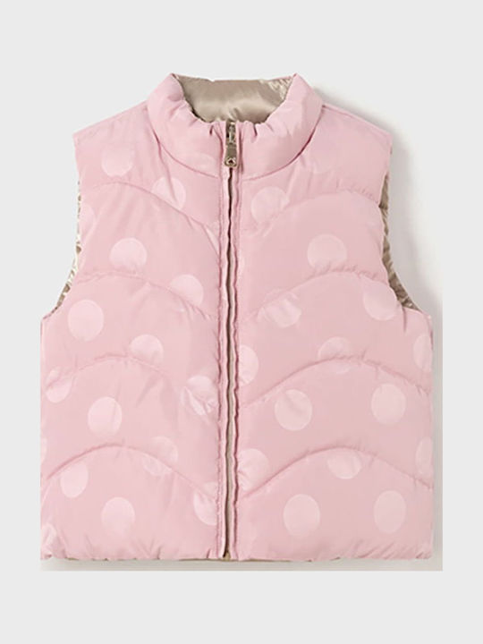 Sepia Kids Quilted Sleeveless Short Double Sided Gold
