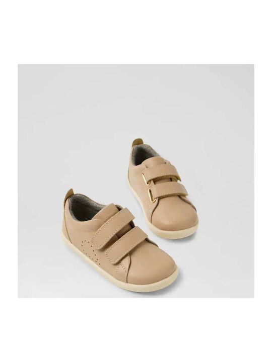 Grass Court Kids Sneakers Anatomic with Scratch Beige