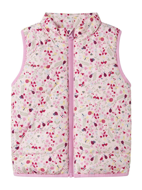 Kids' Casual Jacket Sleeveless Pink