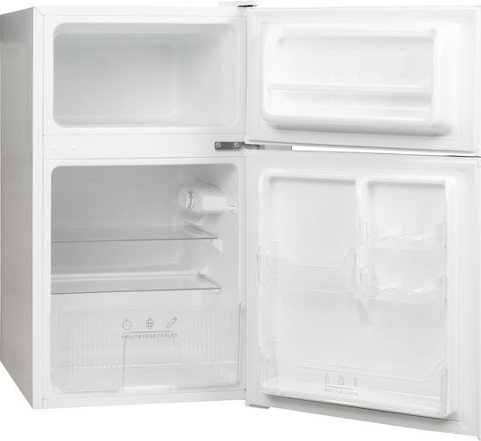 Morris Ψυγείο Δίπορτο 87lt Υ83.7xΠ47xΒ49.2εκ. Λευκό W72087ETD