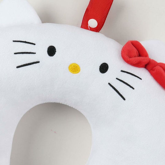 Hello Kitty Μαξιλαράκι Ταξιδίου Μαξιλαράκι Πολυεστερικό Λευκό