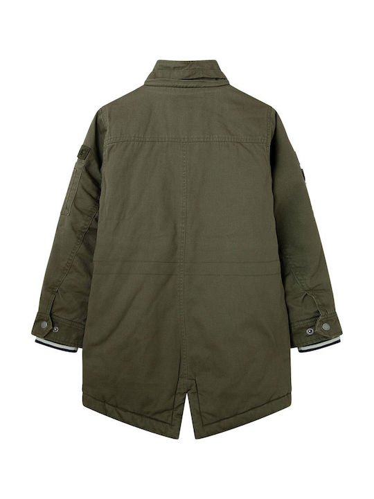 FRAZIER Kinder Mäntel & Jacken Parka Kurz mit Kapuze Grün