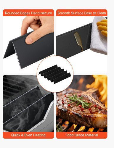 Vevor Metallischer Grillrost