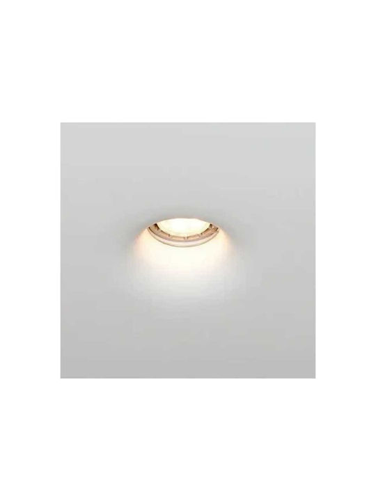 Redled Square Plaster Recessed Spot 1pcs
