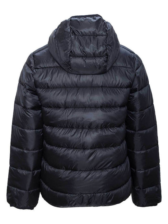 Kids' Casual Jacket Short with Hood Black