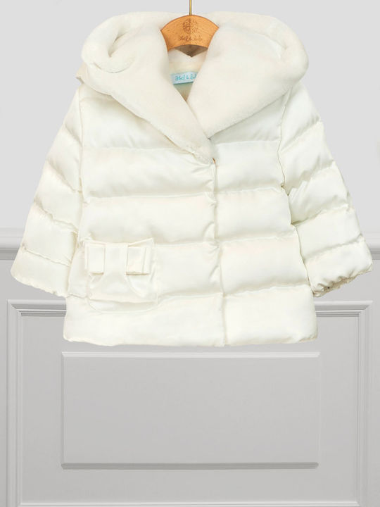 Kids' Fur Short Ecru