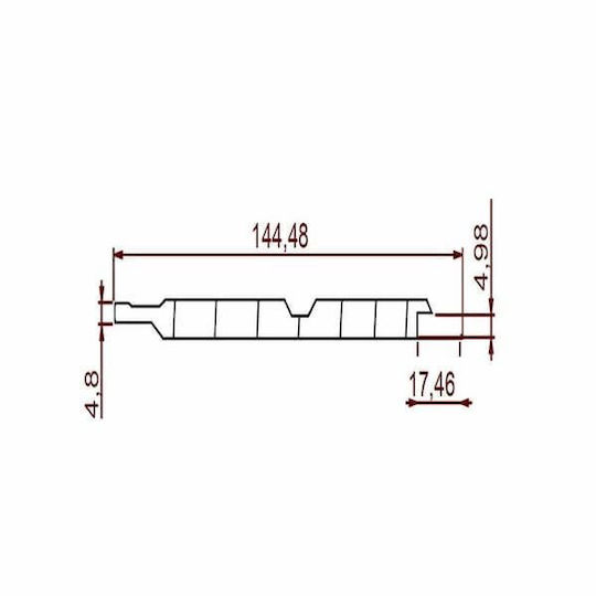 Garden Fencing Material Rambote Lining White 1pcs White