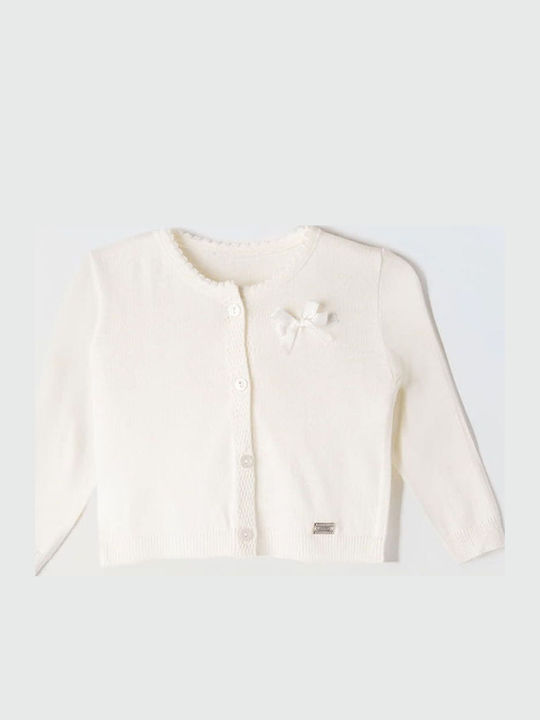 Kids Cardigan White