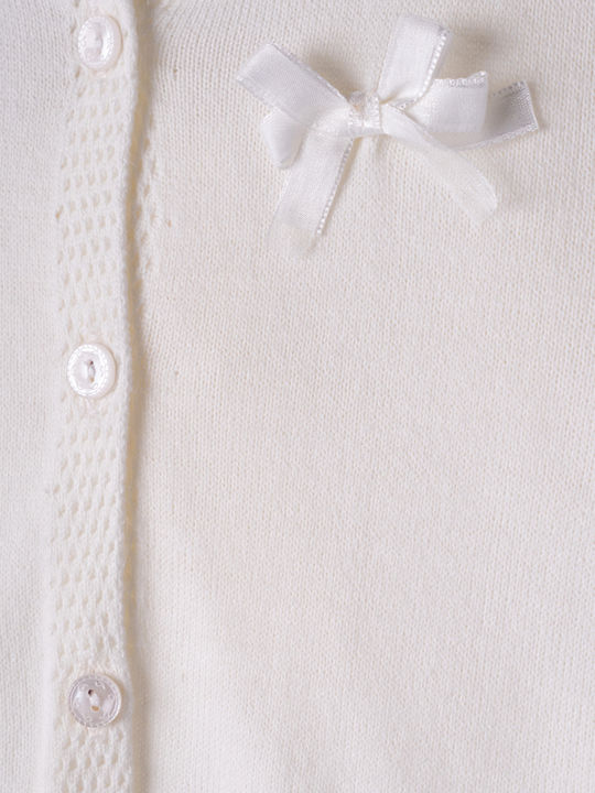 Kids Cardigan White