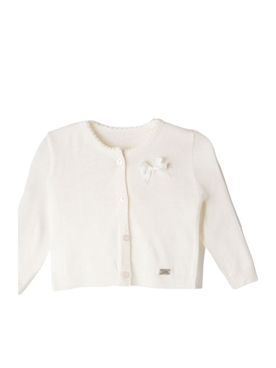Kids Cardigan White