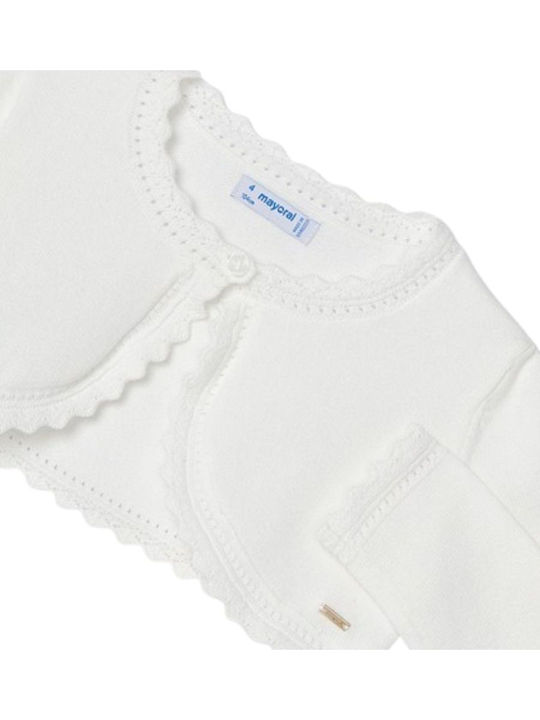 Kids Bolero Cotton Ecru
