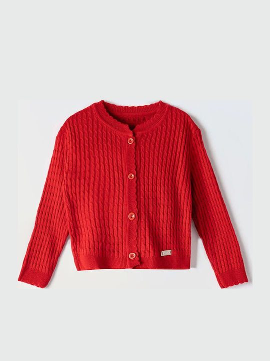 Kinderstrickjacke ROT