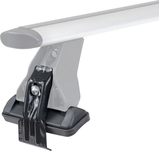 Menabo Bare De Acoperiș Din Aluminiu 130 Cm Pentru Ford B-Max 5D 2012+ Set Cu Picioare Argintii