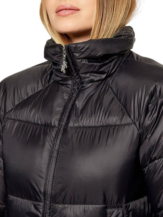 Jachetă de femei Puffer Black