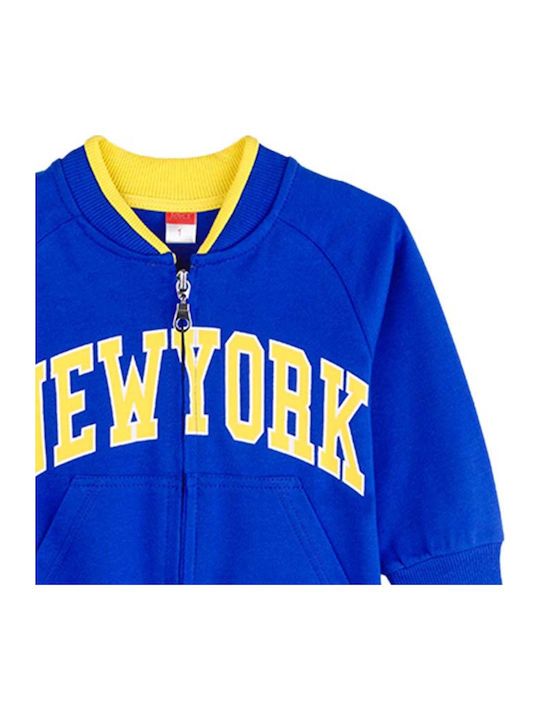Kids Cardigan Blue New York