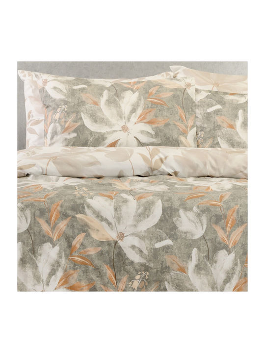 Melinen Παπλωματοθήκη Μονή 165x245 Giulia Grey