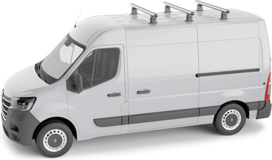 Menabo Bare de Acoperiș Aluminiu 140cm. pentru Toyota Proace 2018+ (Set cu picioare)