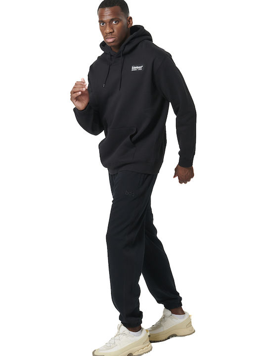 Sweatshirt mit Kapuze Schwarz