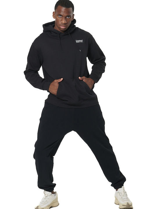 Sweatshirt mit Kapuze Schwarz