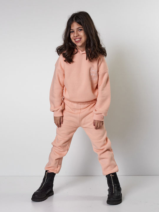 Action Sportswear Kids Sweatpants Set Pink