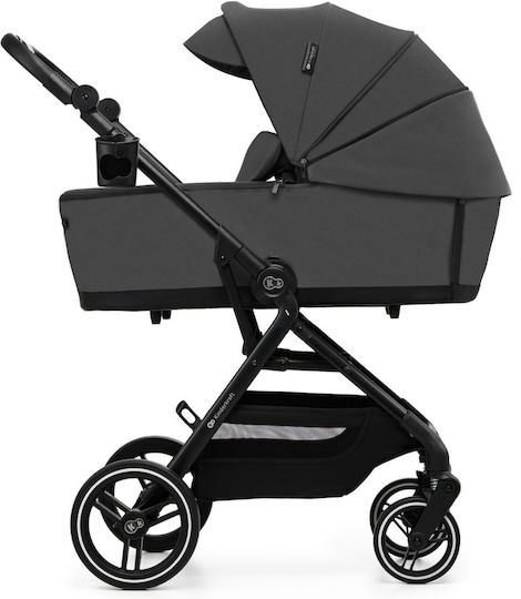 Kinderkraft Yoxi Adjustable 2 in 1 Baby Stroller Suitable for Newborn Moonlight Grey 11kg