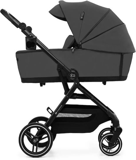 Kinderkraft Yoxi Adjustable 2 in 1 Baby Stroller Suitable for Newborn Moonlight Grey 11kg