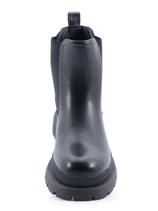 Stiefeletten Damen Schwarz