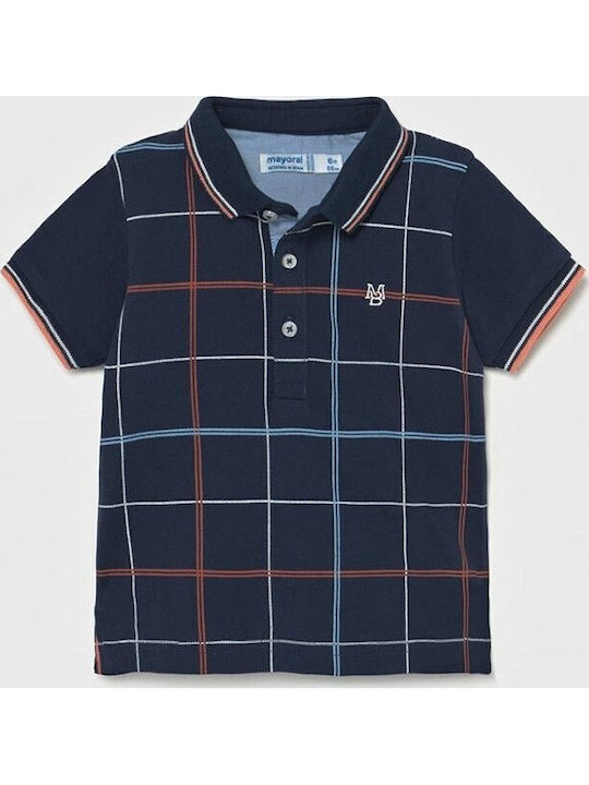 Kids' Polo Short Sleeve Navy Blue