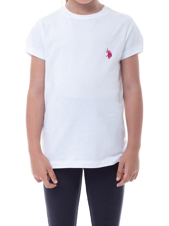Kinder-T-Shirt Weiß Gaia
