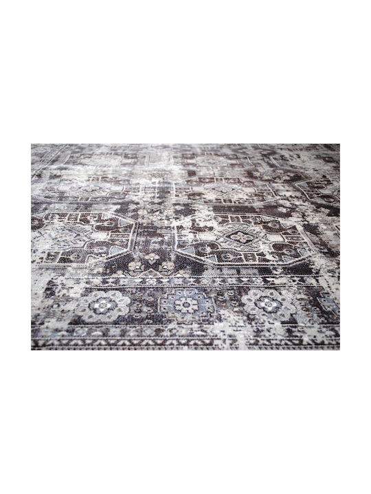 Ragolle Da Vinci Rug Rectangular with Fringes Gray