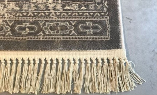 Ragolle Da Vinci Covor Rectangular cu franjuri Gri