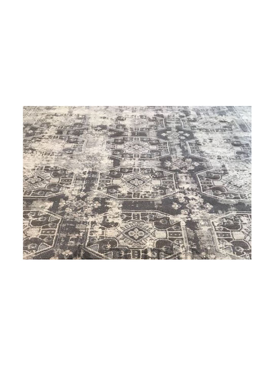 Ragolle Da Vinci Rug Rectangular with Fringes Gray