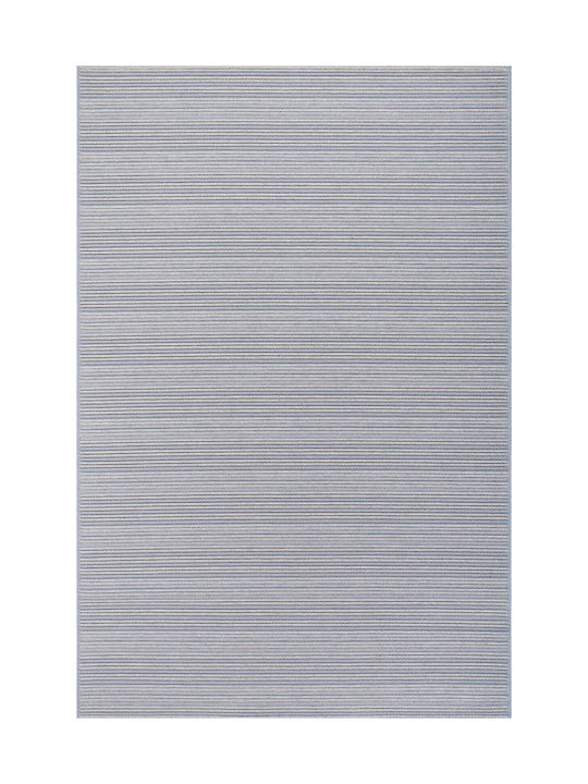 Ragolle Highline Teppich Rechteckig Synthetisch,Polyester/Cotton/Leather Hellblau