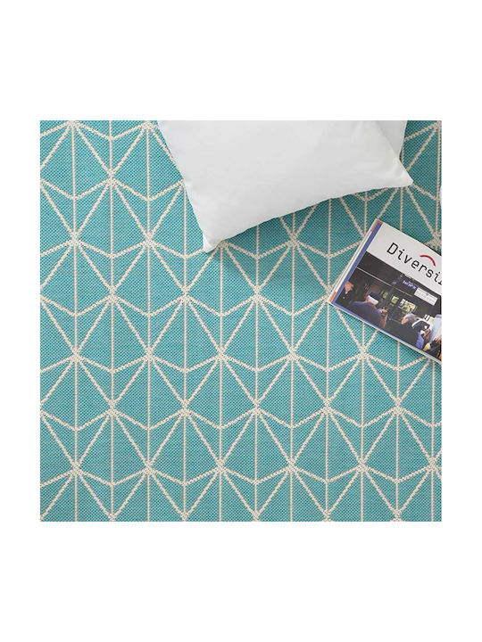 Royal Carpet Flox 723 Χαλί Ορθογώνιο Καλοκαιρινό Ψάθινο Light Blue 140x200cm