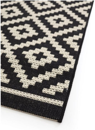 Royal Carpet Flox 721K Καλοκαιρινό Ψάθινο 140x200cm Black Royal Carpet Flox 721K Καλοκαιρινό Ψάθινο 140x200cm Black