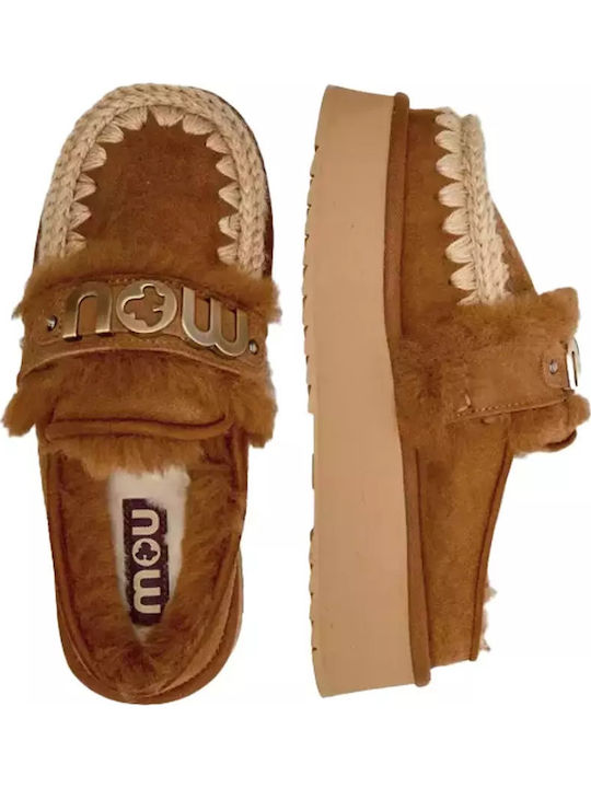 Winter Women's Slippers Brown