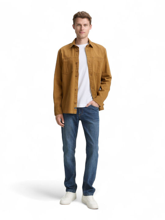 Overshirt Mânecă Lungă Regular Fit Maro