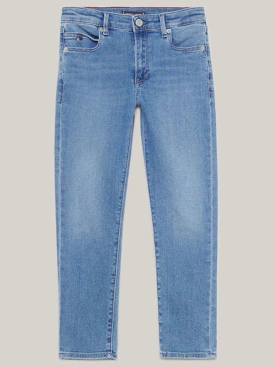Tommy Hilfiger Pantalon Blugi Pentru Copii Denim Mid