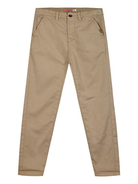 Kinder Hose Chino Stoff Aqua