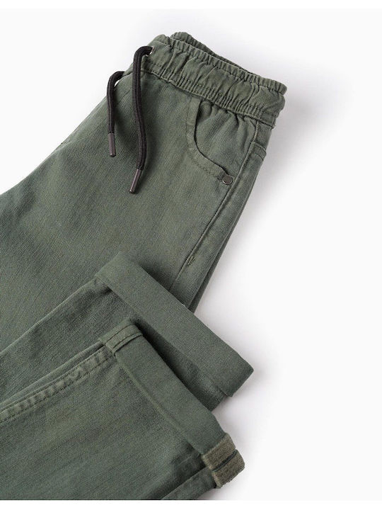 Kinder Schlaghose Jeans Öl