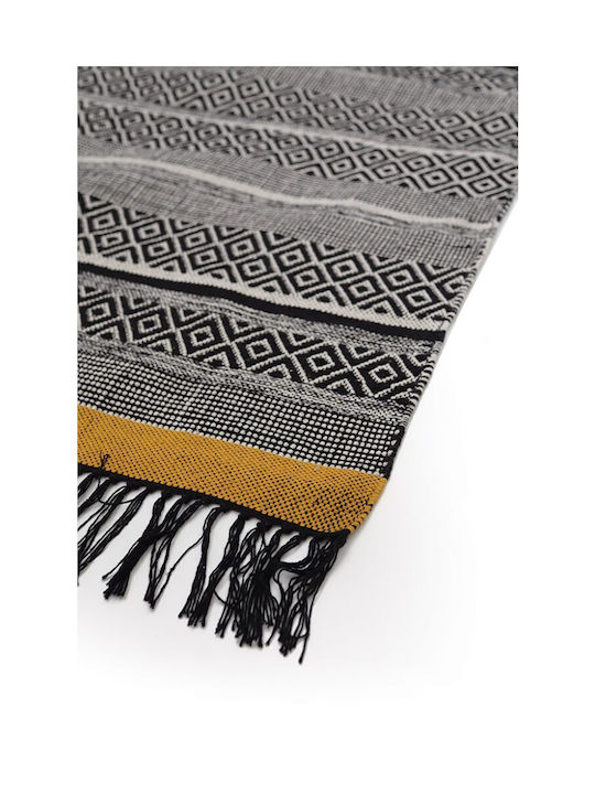 Royal Carpet Amelia Chai Tea Χειροποίητο Βαμβακερό με Κρόσια 160x230cm Yellow-Grey