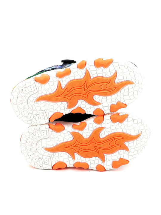 Kids Sneakers with Scratch & Lights Blue