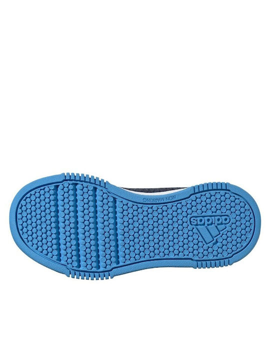 Tensaur Hook Loop Kids Sneakers with Scratch Dark Blue / Cloud White / Blue Burst