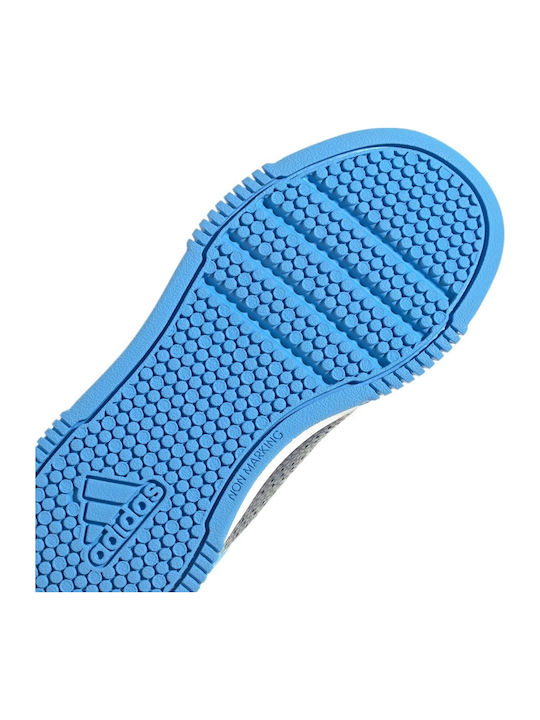 Tensaur Hook Loop Kids Sneakers with Scratch Dark Blue / Cloud White / Blue Burst